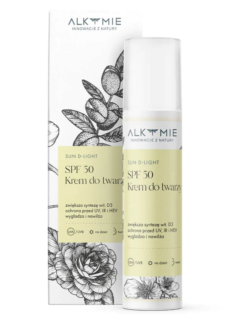 Alkmie Sun D-Light Krem do twarzy SPF 50