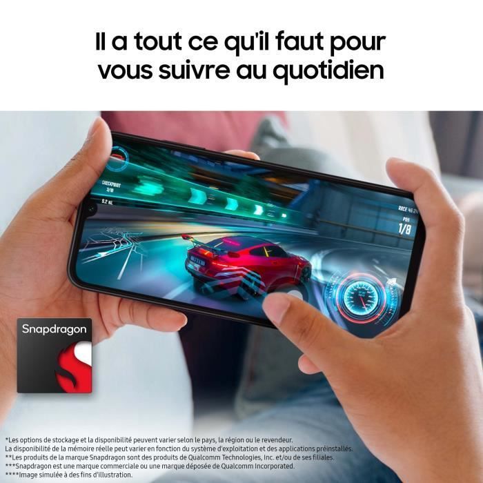 Smartphone Samsung Galaxy A05s 64 GB Preto