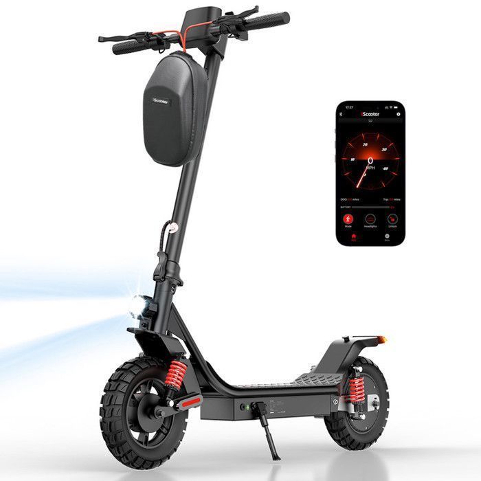 Trottinette Électrique Pliable pour Adulte i10pro - Autonomie 60km Batterie 48V 15Ah Pneus10'' Moteur 800W 4 Modes avec Scooter APP