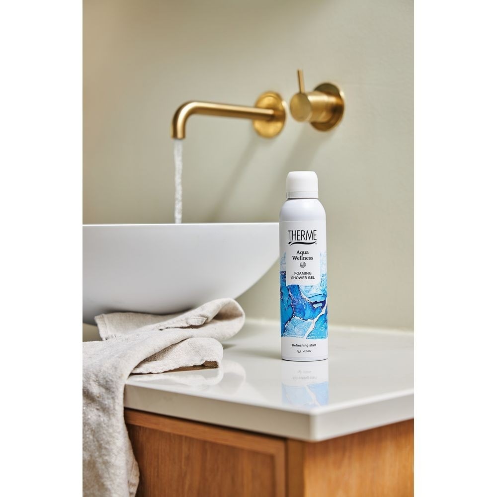 THERME gel za tuširanje, pjenasti gel za tuširanje - 200 ml
