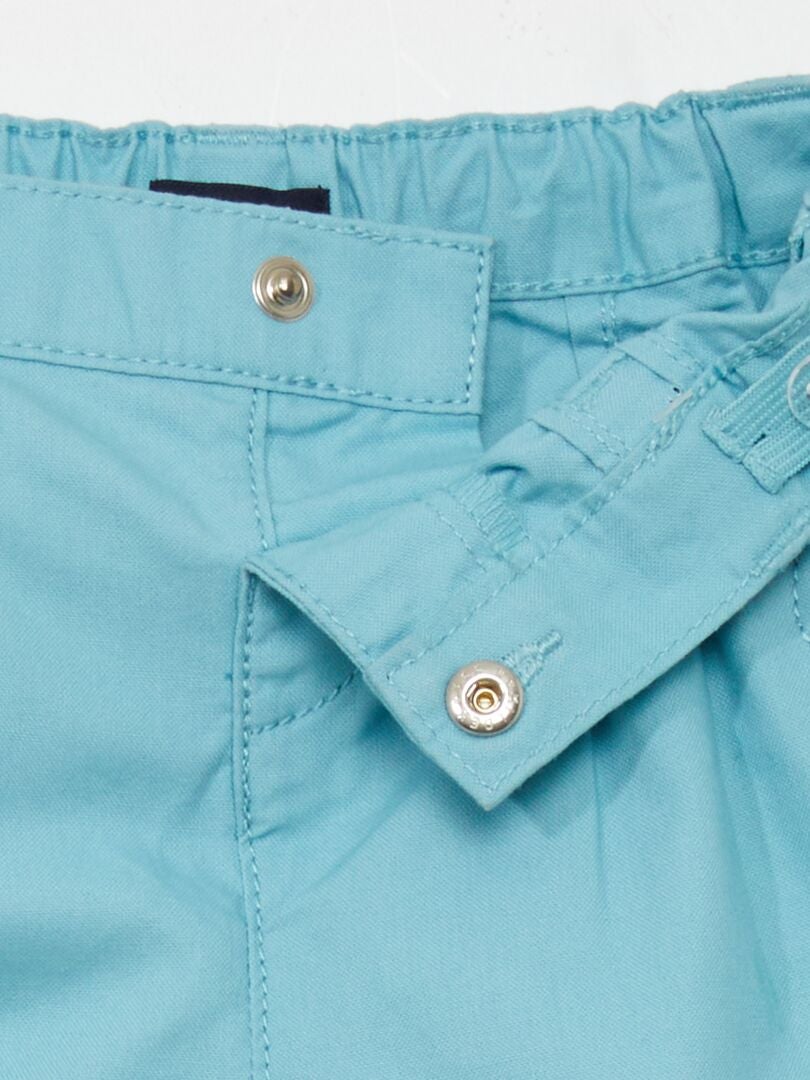 Pantalones de algodón - AZUL