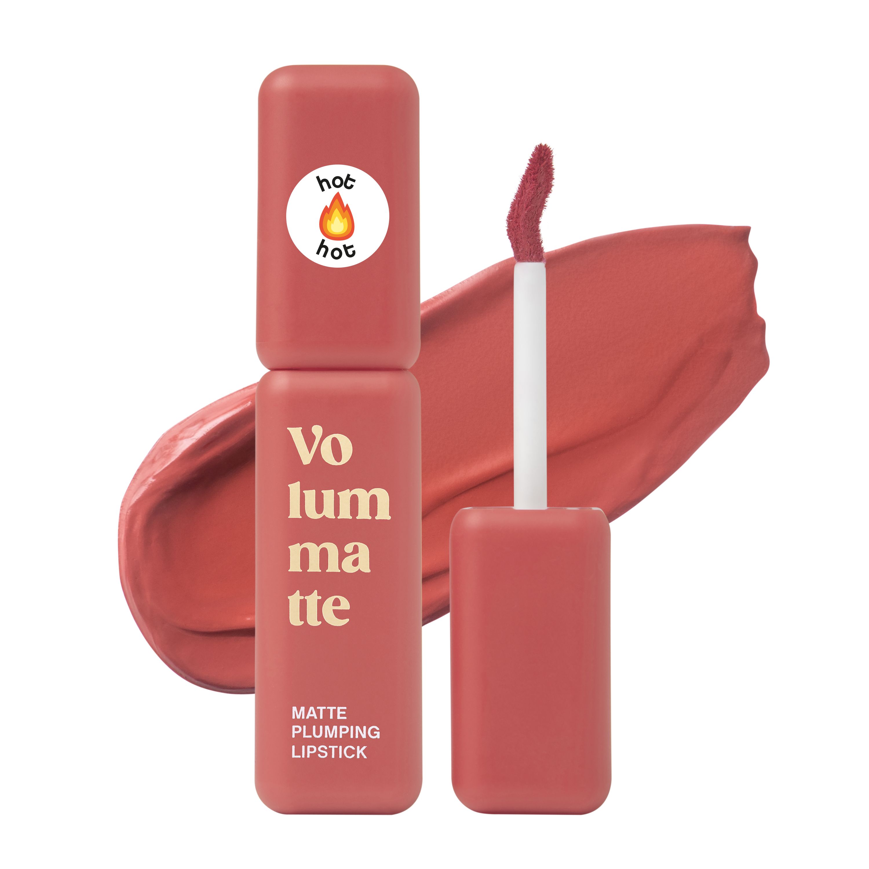 Tekutý rúž Volummatte, matný rúž pre objem Tekuté rúže