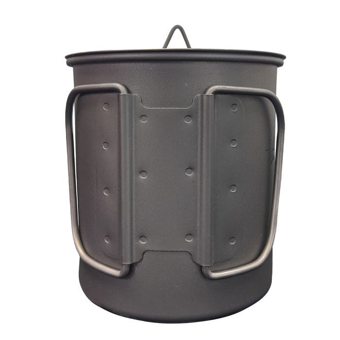 Bollitore in titanio da 600 ml - Bollitore + pentola | Azimut Outdoor Attrezzatura da campeggio e bivacco Azimut outdoor