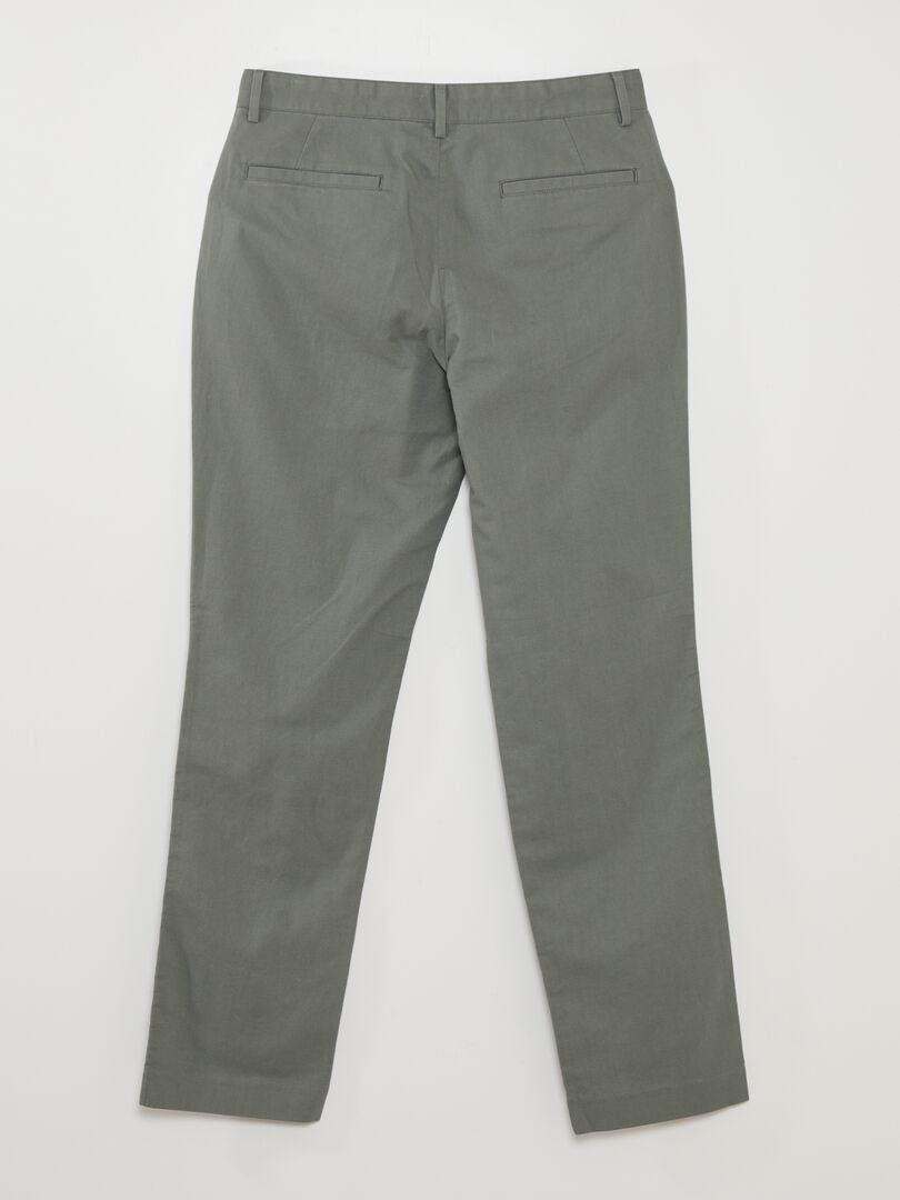 Calça Chino Slim - VERDE
