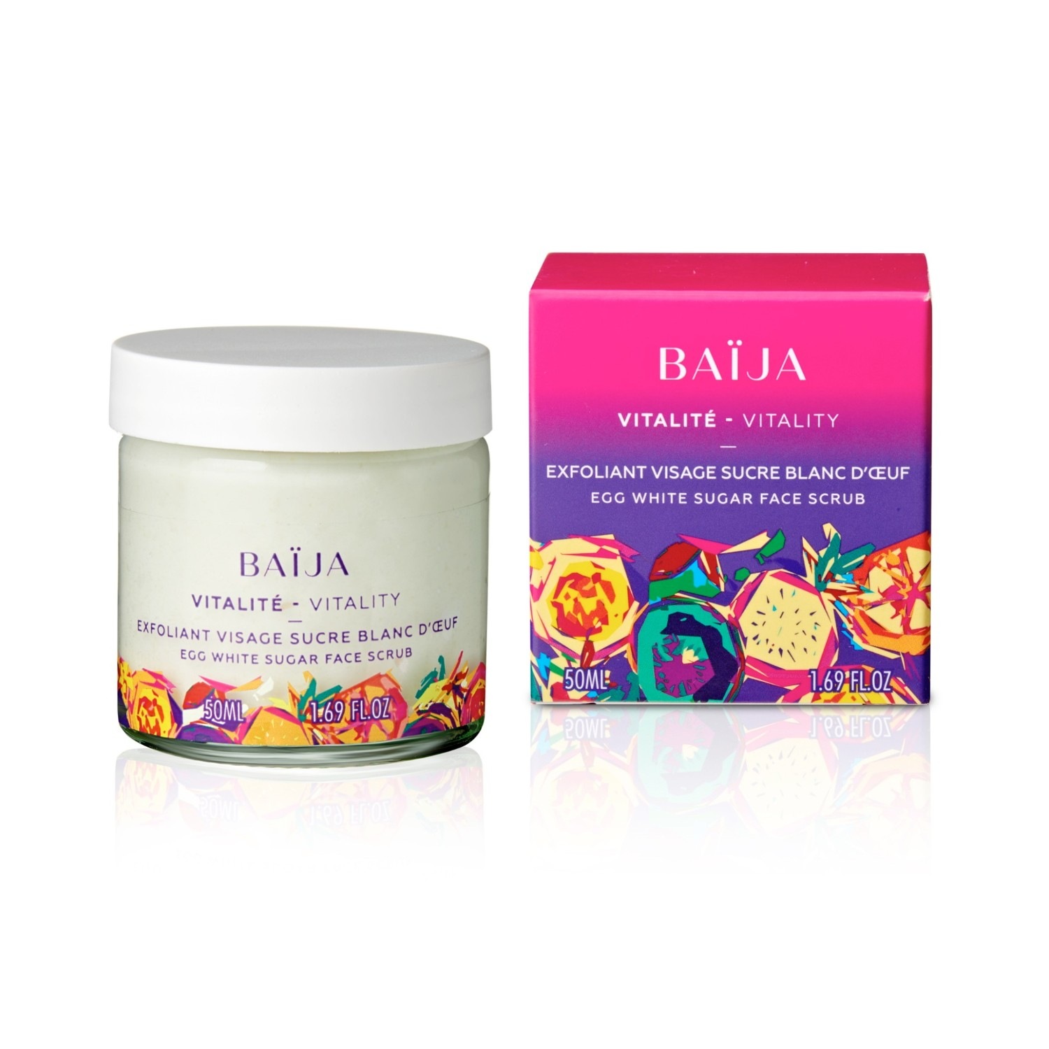 Baija Paris Exfoliant Visage Sucre Blanc d'œuf
