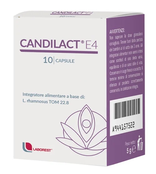 LABOREST Candilact E4 10 kapslit. Kaitse tupeinfektsioonide eest.