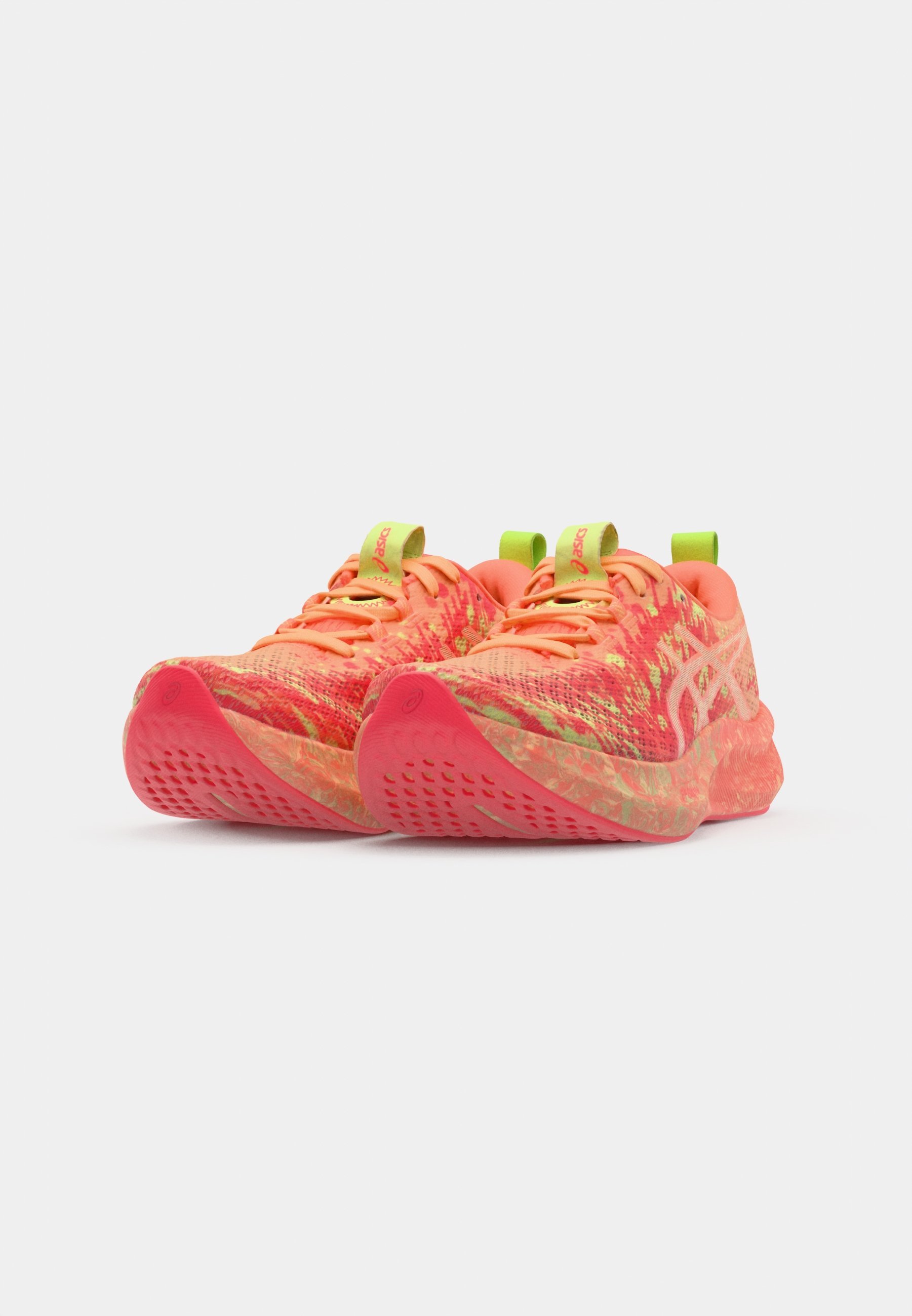 ASICS NOOSA TRI 16 - Maanteejooksujalatsid - oranžid kumavad/välkpunased