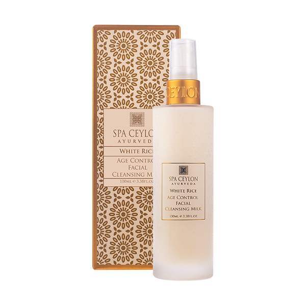 SPA CEYLON Latte detergente viso anti-età al riso bianco - 100 ml