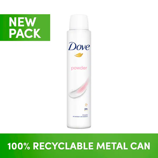 Dove Women Powder Antiperspirant Dezodorans Sprej 200ml