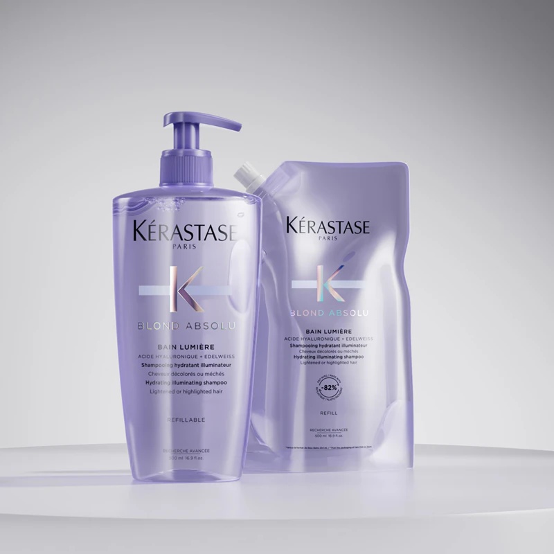 Kérastase Blond Absolu Bain Lumière vannas šampūns balinātiem vai krāsotiem matiem