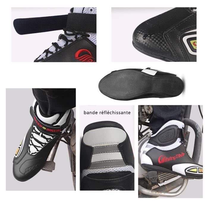 Botas de motocross de color liso de 40,5 cm