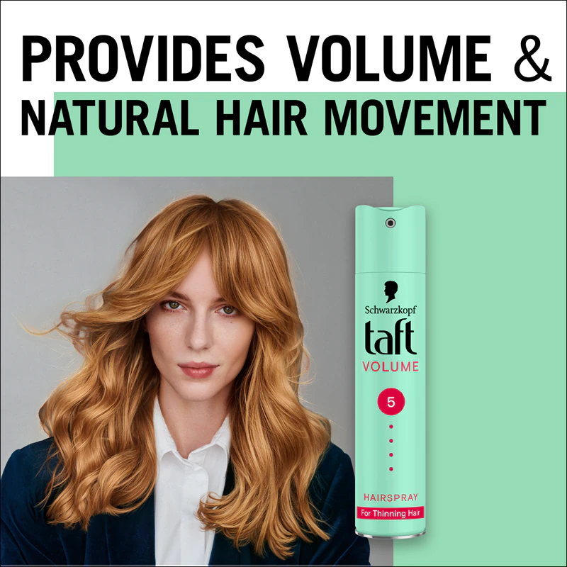 Lak na vlasy Schwarzkopf Taft Volume Strong Hold