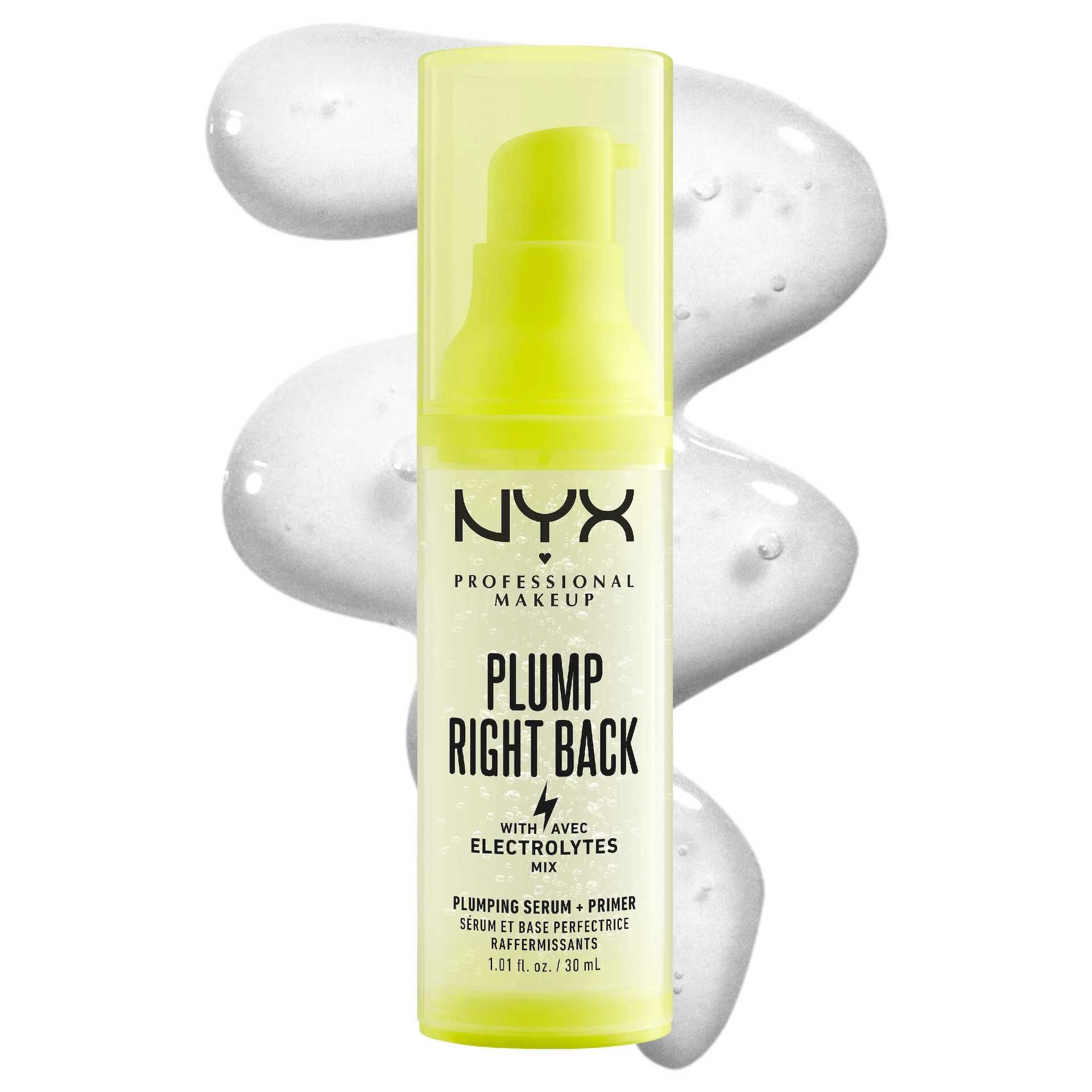 Primer + Serum za lice Plump Right Back 30 ml - NYX Professional Makeup