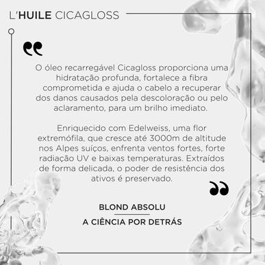 Kérastase Blond Absolu L'Huile Cicagloss syväkosteuttava öljy värjätyille hiuksille 30 ml