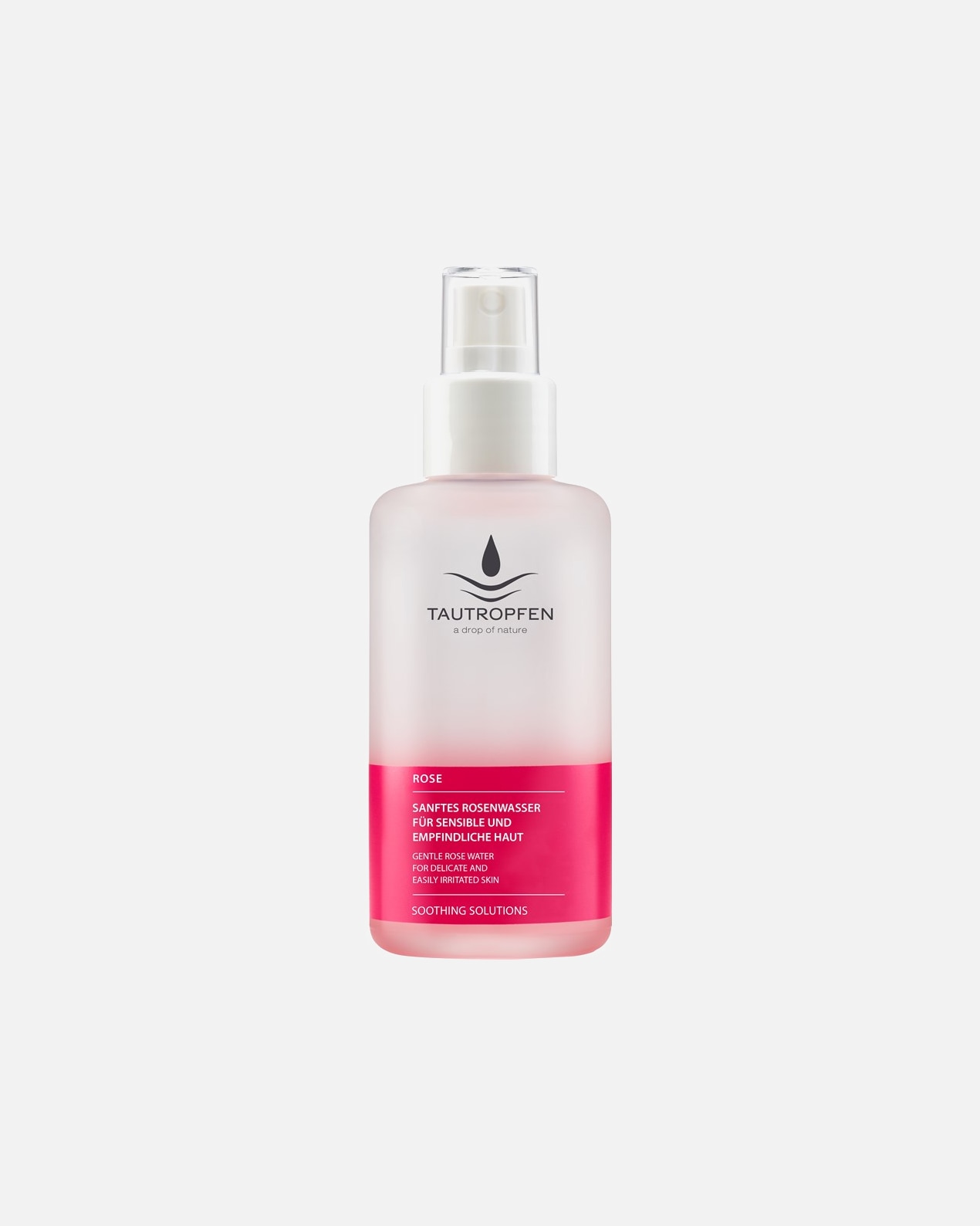 Tónico facial Dewdrop con agua de rosas suave - 100 ml