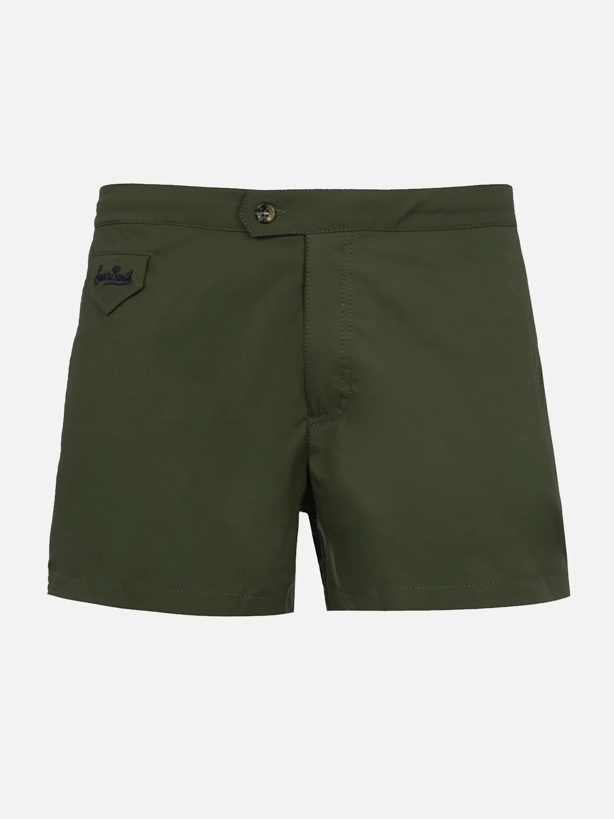 Harry's Slim Fit Zwempak voor Heren in Legergroen