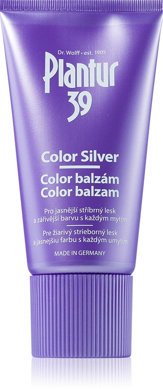 Plantur 39 Color Silver кофеински балзам који неутралише жућкасте тонове