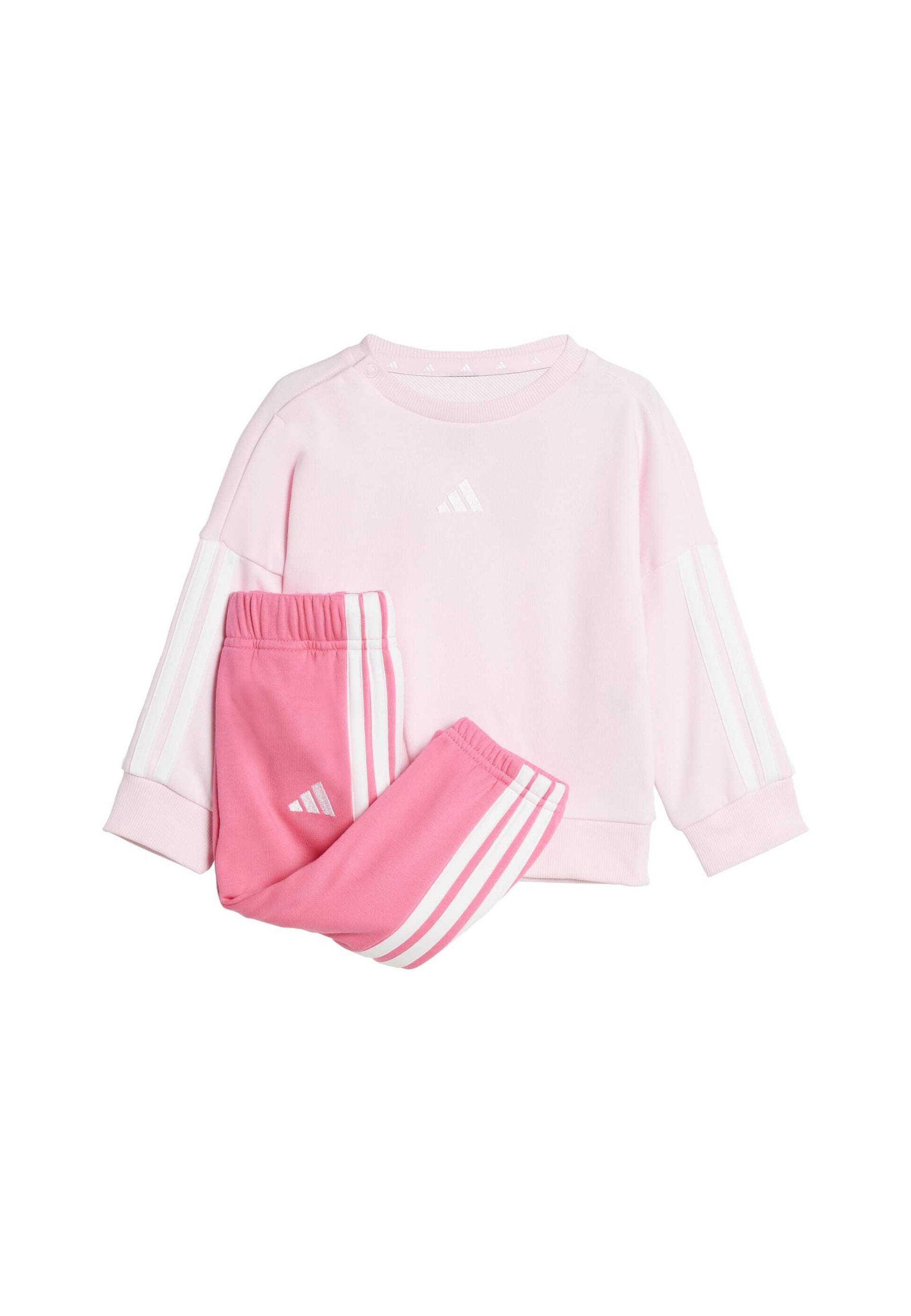 Ensemble de jogging adidas Originals 3S FT - Pantalon - rose clair/blanc/blanc