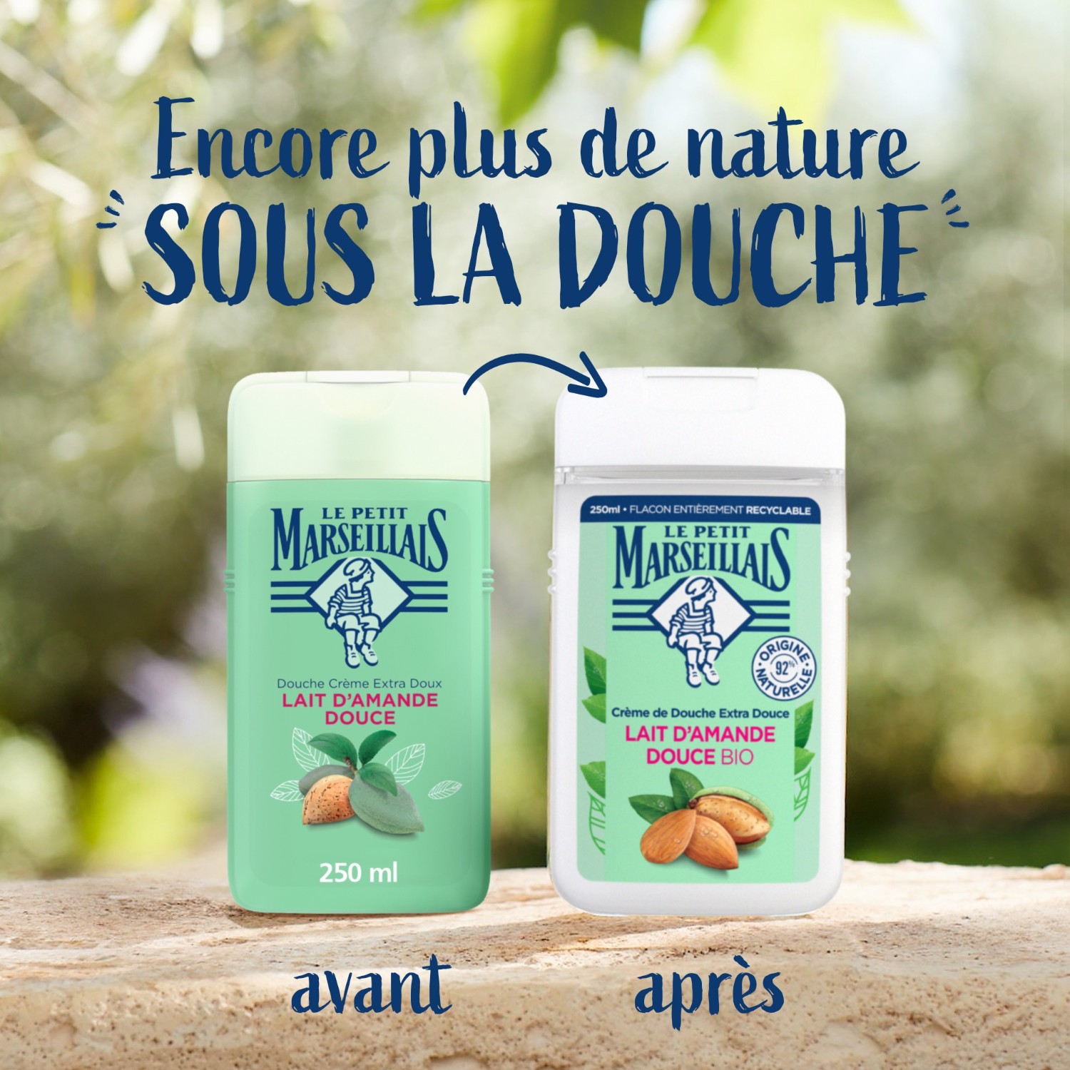 Le Petit Marseillais DOUCHE EXTRA DOUXLAIT D'AMANDE DOUCE BIO