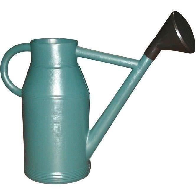 Regadera de plástico EDA Lyonnais con base reforzada - 6 L - Verde