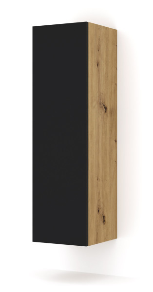 Szafka wisząca DUO 120 dąb artisan / czarny mat