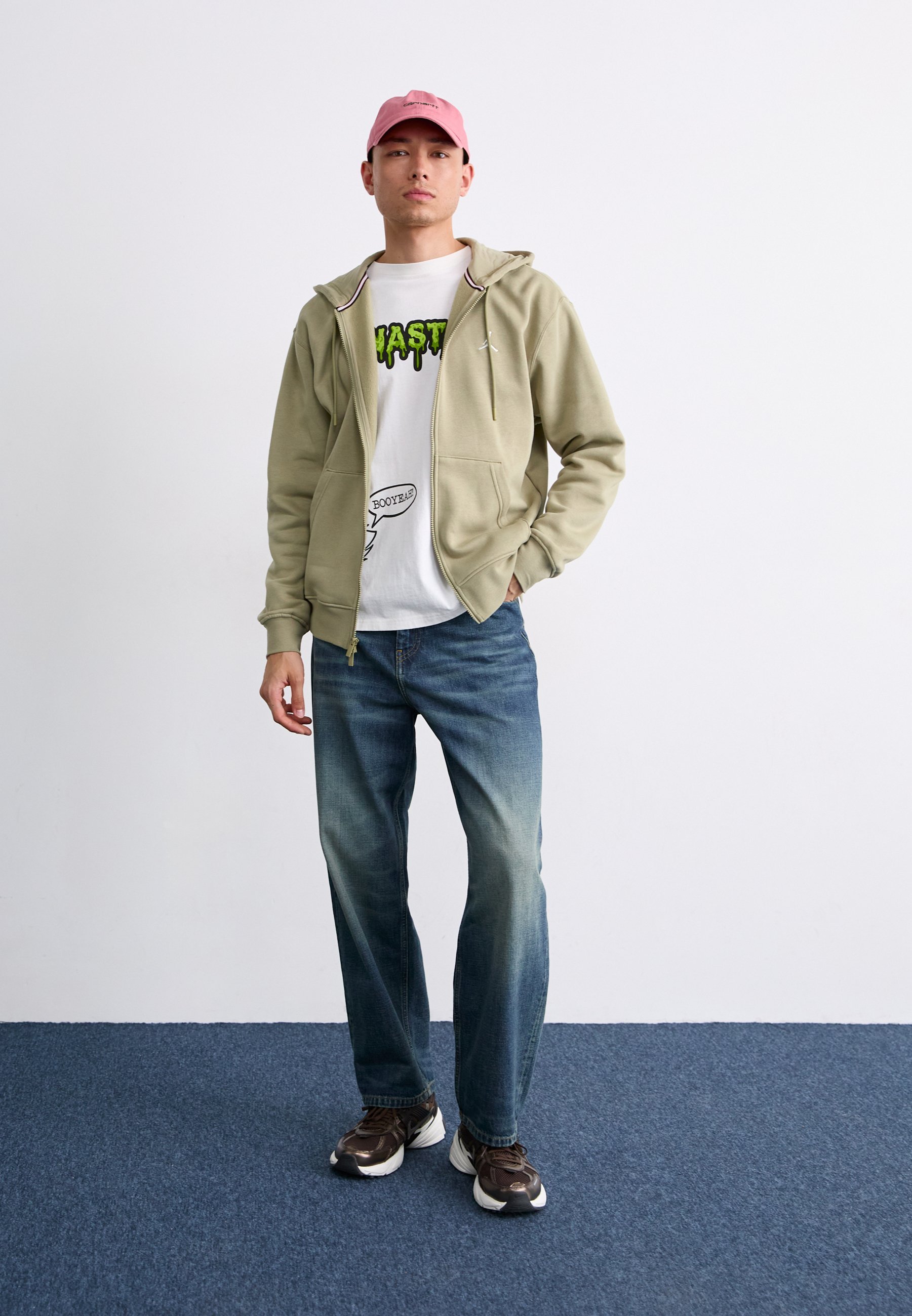 Sweat-shirt zippé Jordan - kaki/voile moyen