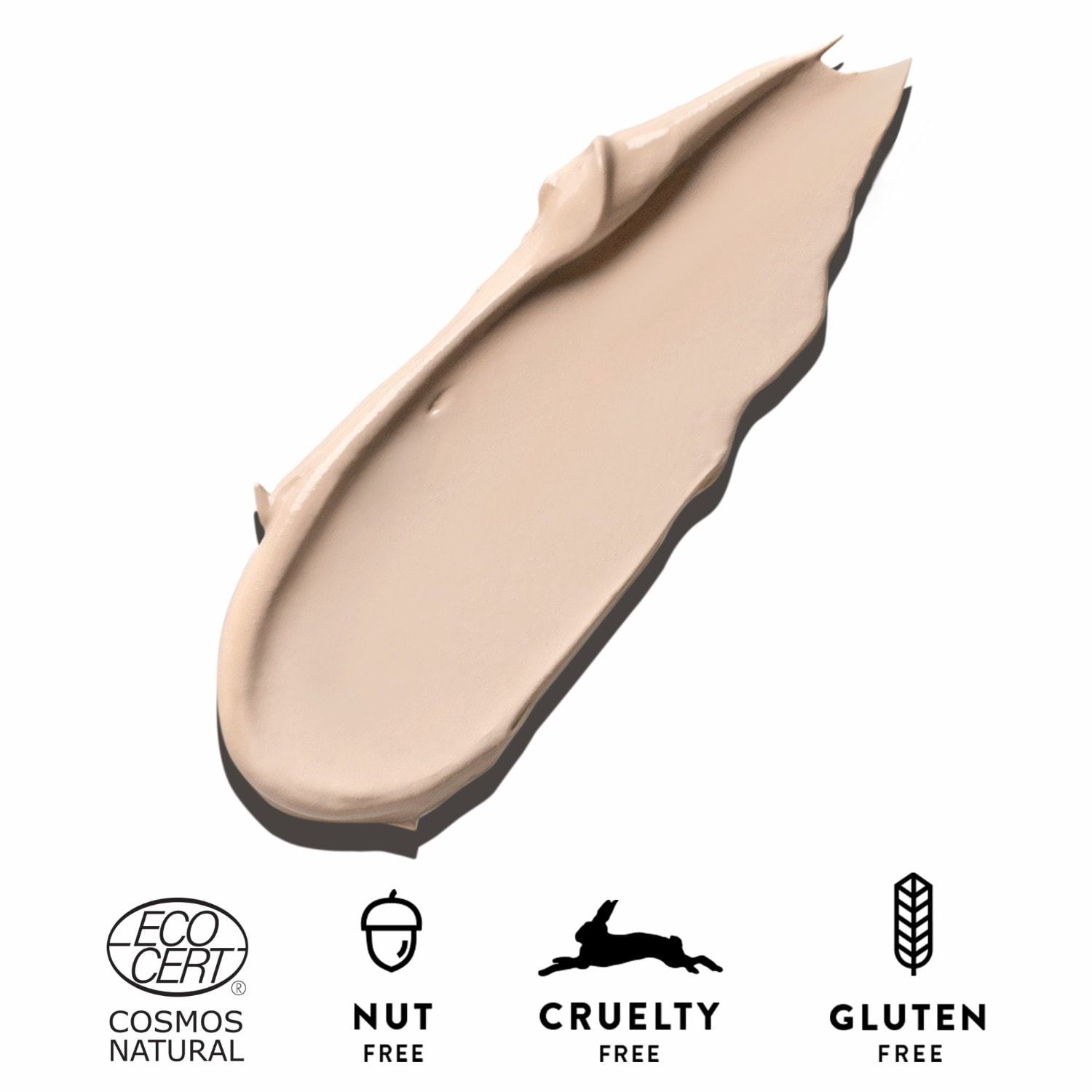 MÁDARA Foundation SKINONYM Semi-Matte Peptide Foundation, Nr. 15 AKMENS - 30 ml