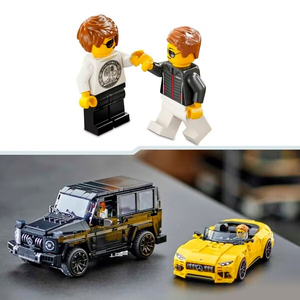 LEGO Speed Champions 76924 Mercedes-AMG G 63 и Mercedes-AMG SL 63