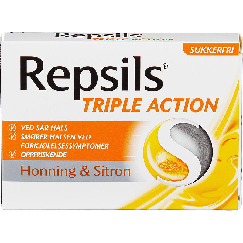 Repsils Repsils Honung & Citron 24 tabletter