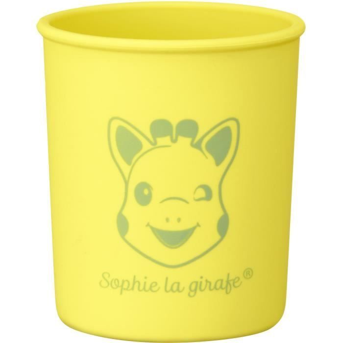 Conjunto de refeição de silicone Vulli Sophie the Giraffe