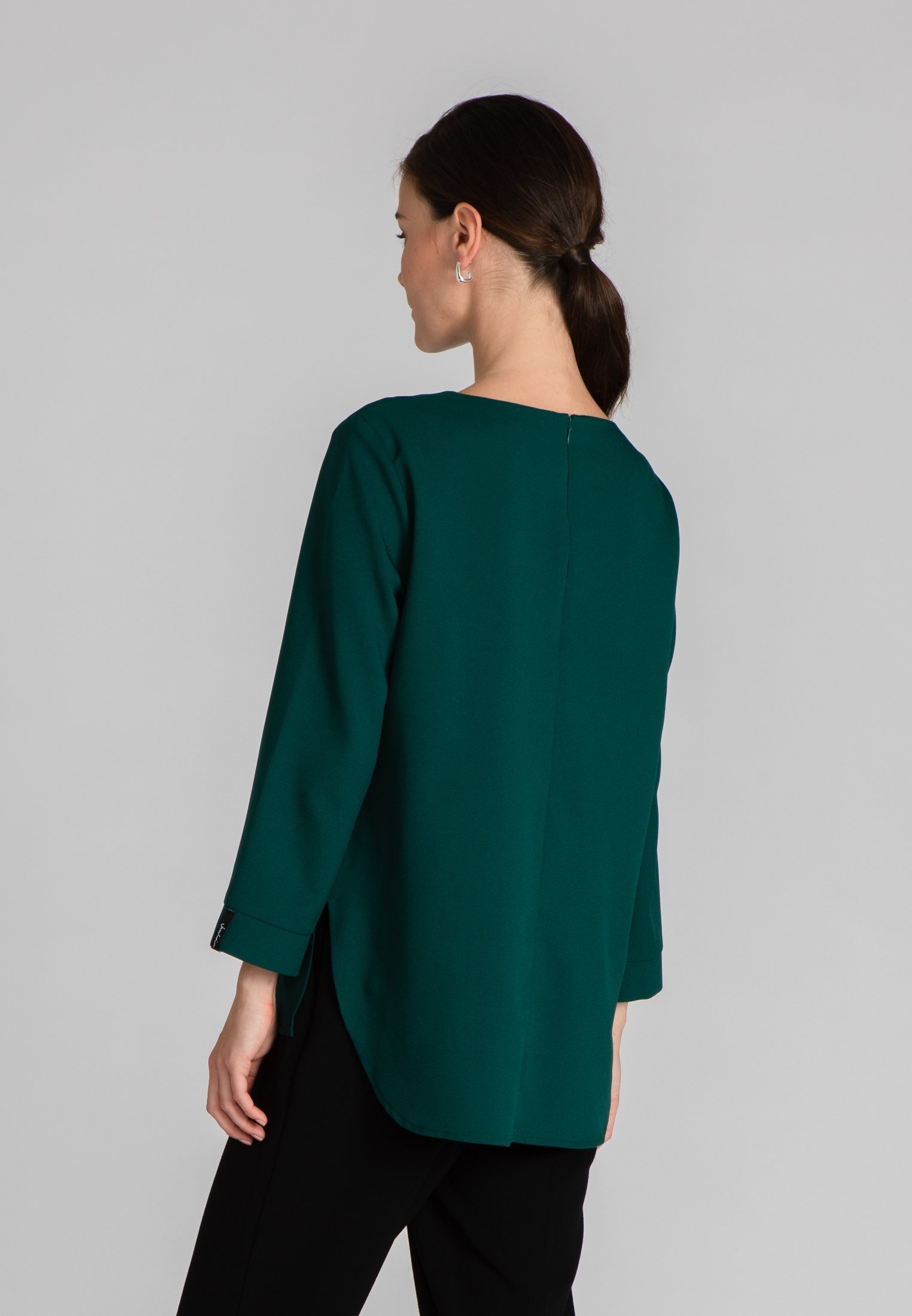 Jascha Stockholm Blouse - smaragdgroen