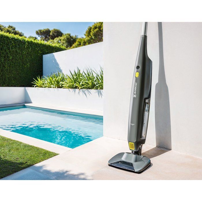 Aspiradora inalámbrica para piscinas - GRE - Zodiac - SERENIT MHV 20 - 45 min de autonomía de la batería - Sistema de filtración adaptable