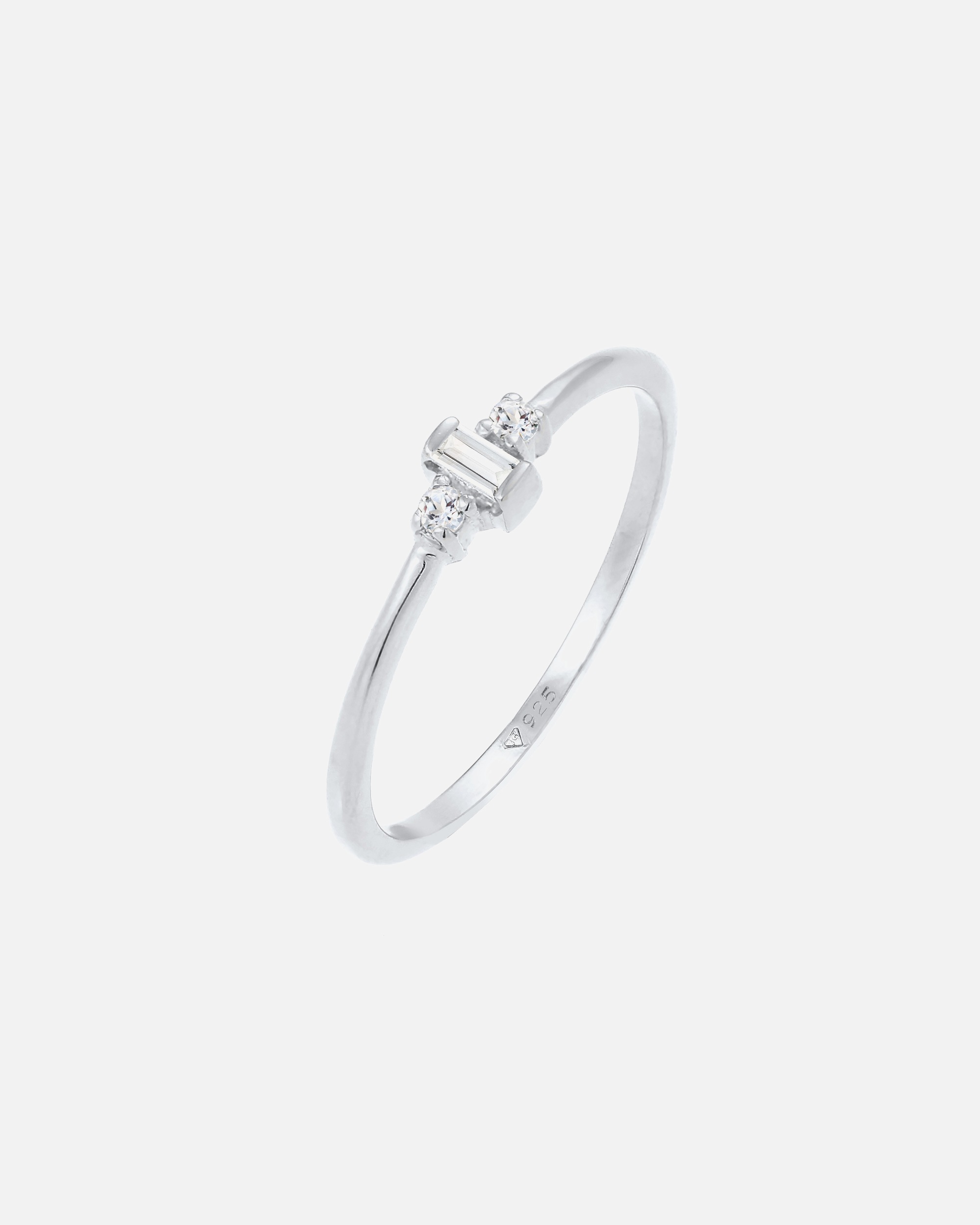 Elli PREMIUM Elli PREMIUM Bague Femmes Solitaire Fiançailles Filigrane avec Topaze en argent sterling 925 Plaqué or