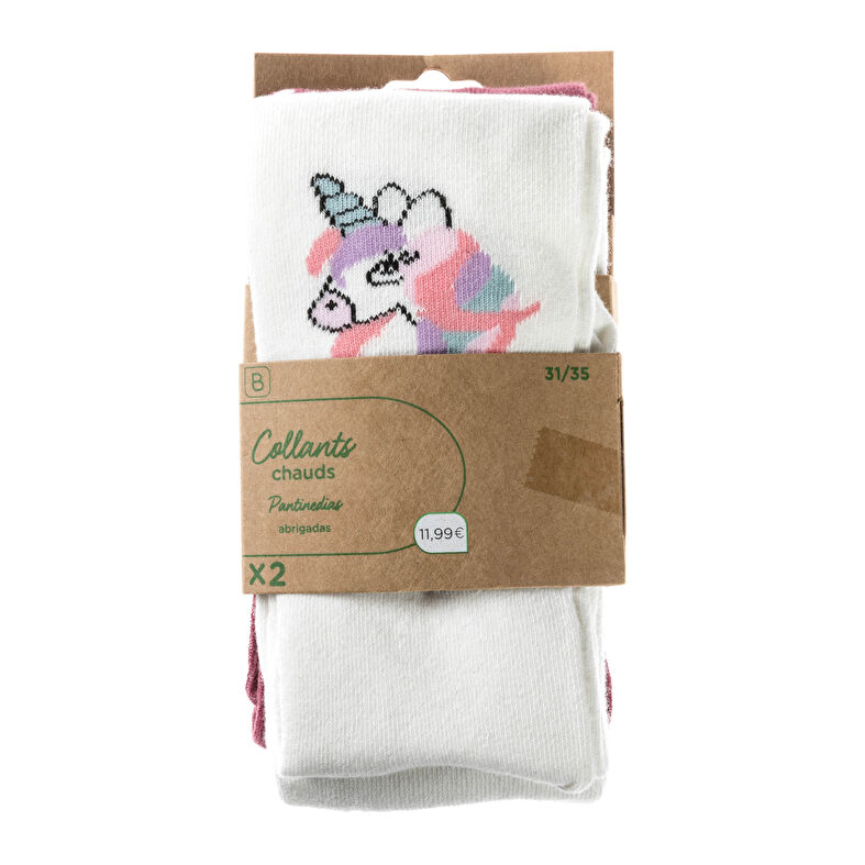 Chaussettes et collants Femme Blanc