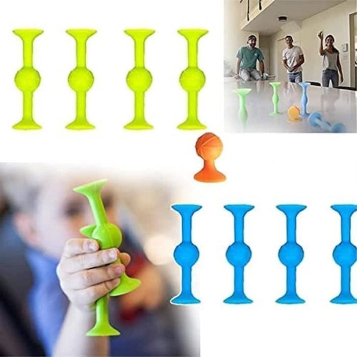 Ontspannende decompressiespeeltjes, siliconen zuignap dartset, plastic voor volwassenen (18 stuks)