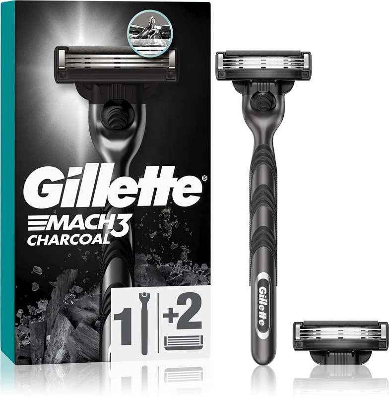 Gillette Mach3 kokogles skuveklis + rezerves asmeņi