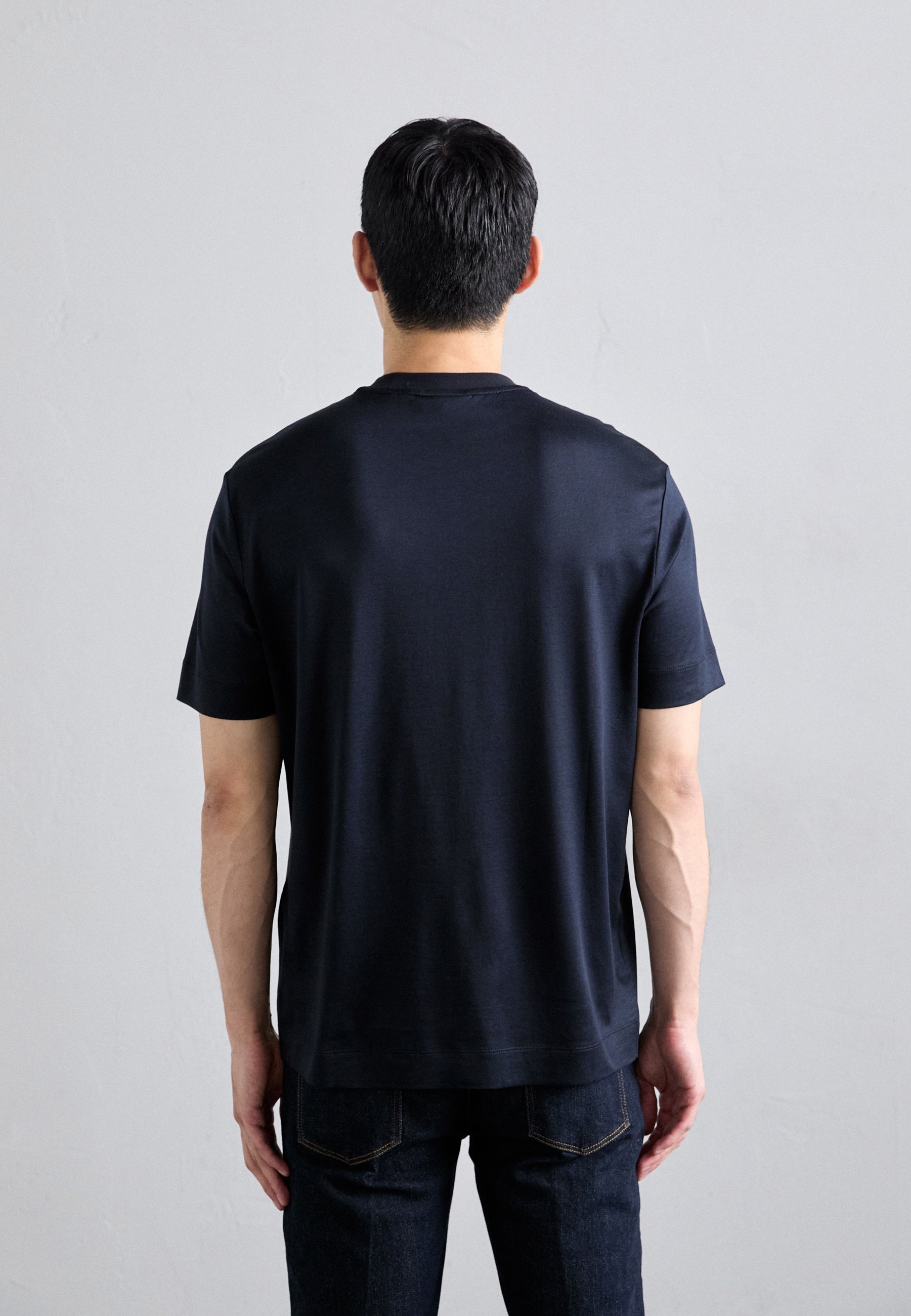 Emporio Armani T-shirt met print - blauw marineblauw