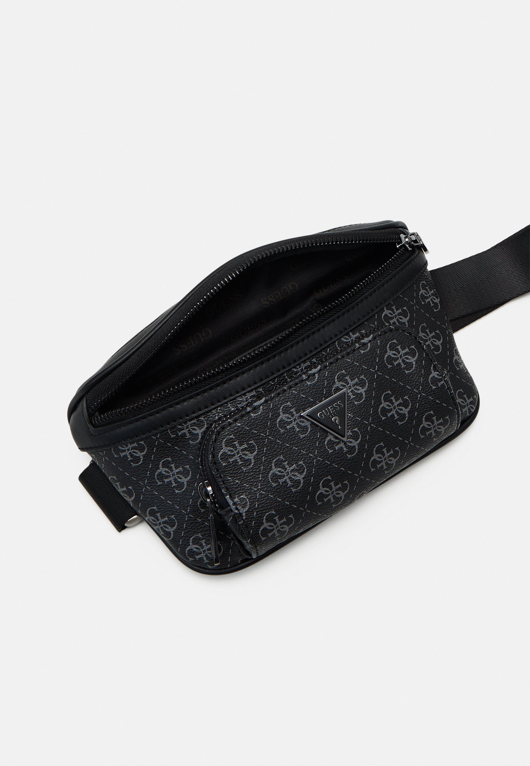 COMPACT BUM BAG UNISEX - Ledvinka - black