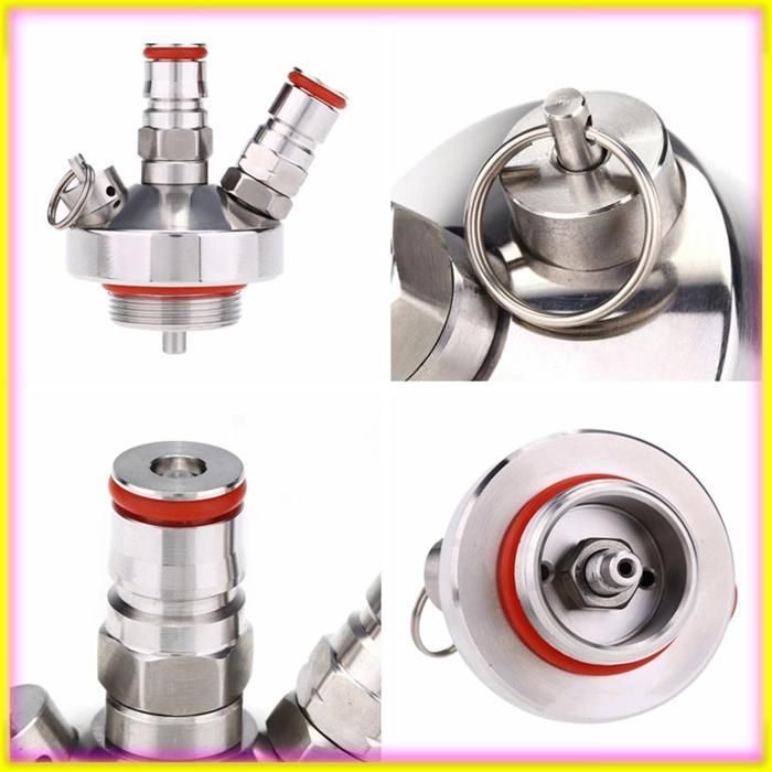 Conector rápido Keenso para lanzas de cerveza de acero inoxidable, para marcado artístico y de bebidas.