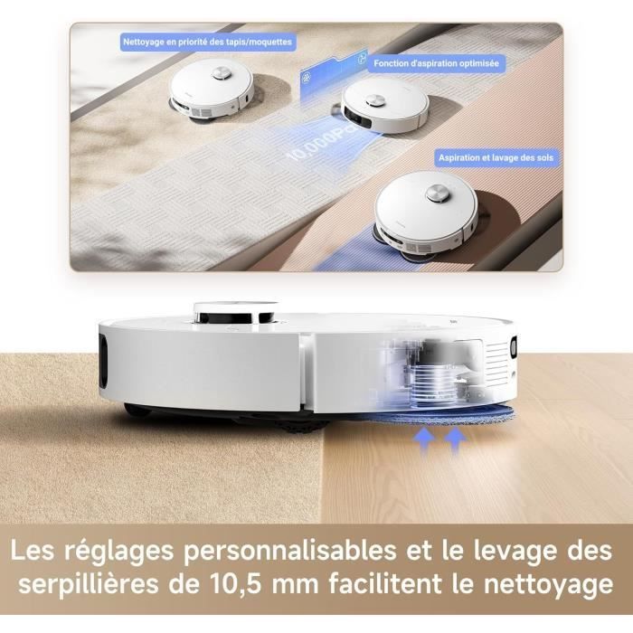 DREAME L10s Ultra Gen 2 - Aspirador Robô - 10.000 Pa - Tecnologia MopExtend RoboSwing - Base Totalmente Automática