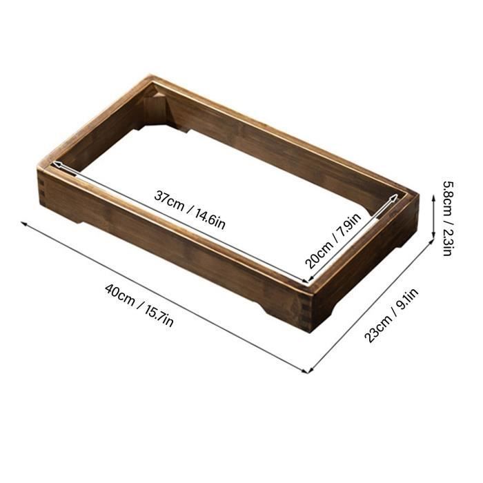Estructura de madera para placa de inducción - VVIKIZY - Cocina - Verde - Estable y elegante