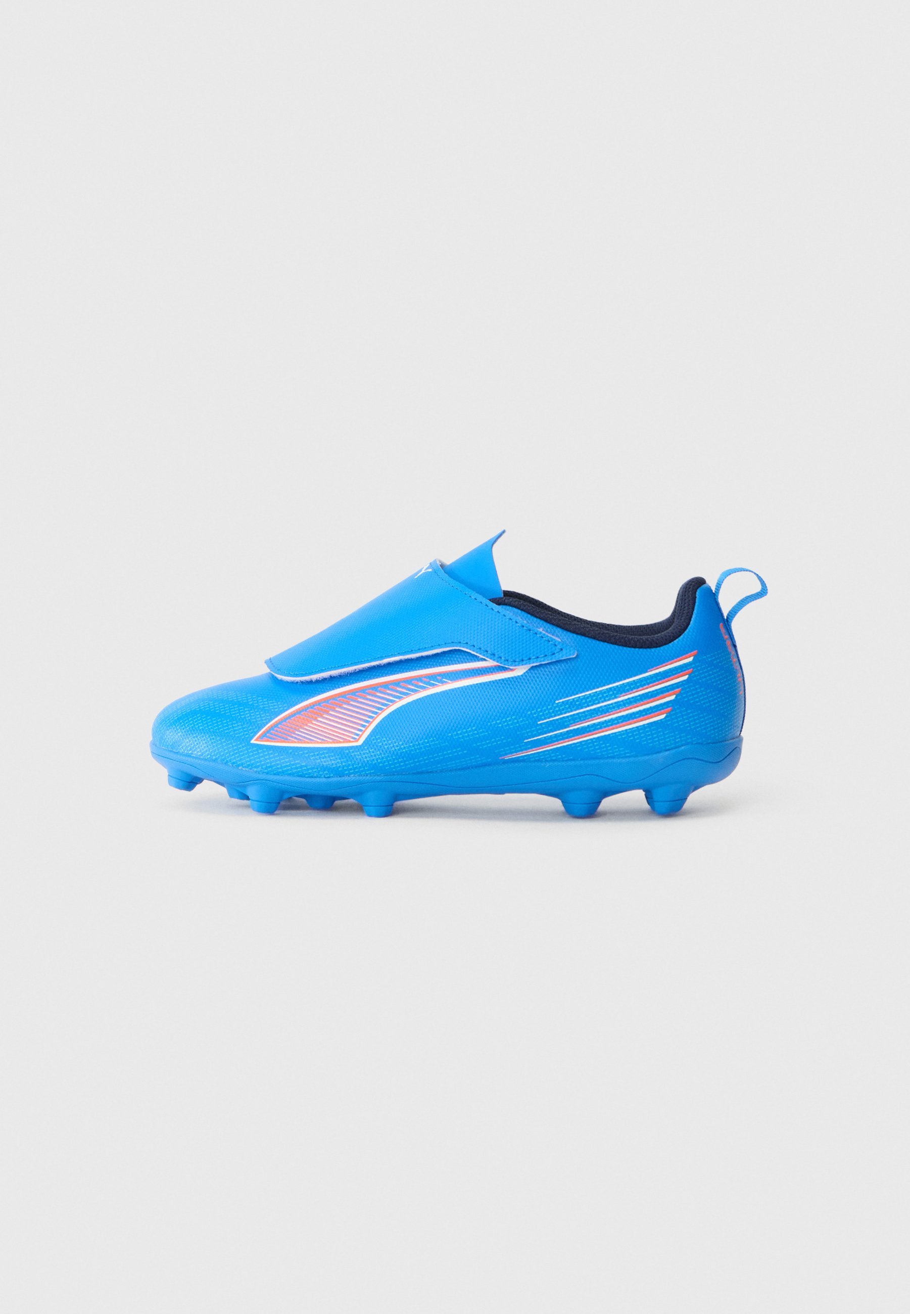 Puma ULTRA 6 PLAY FG/AG UNISEX - Scarpe da calcio per campi in erba sintetica - blu ultra/bianco/rosso acceso