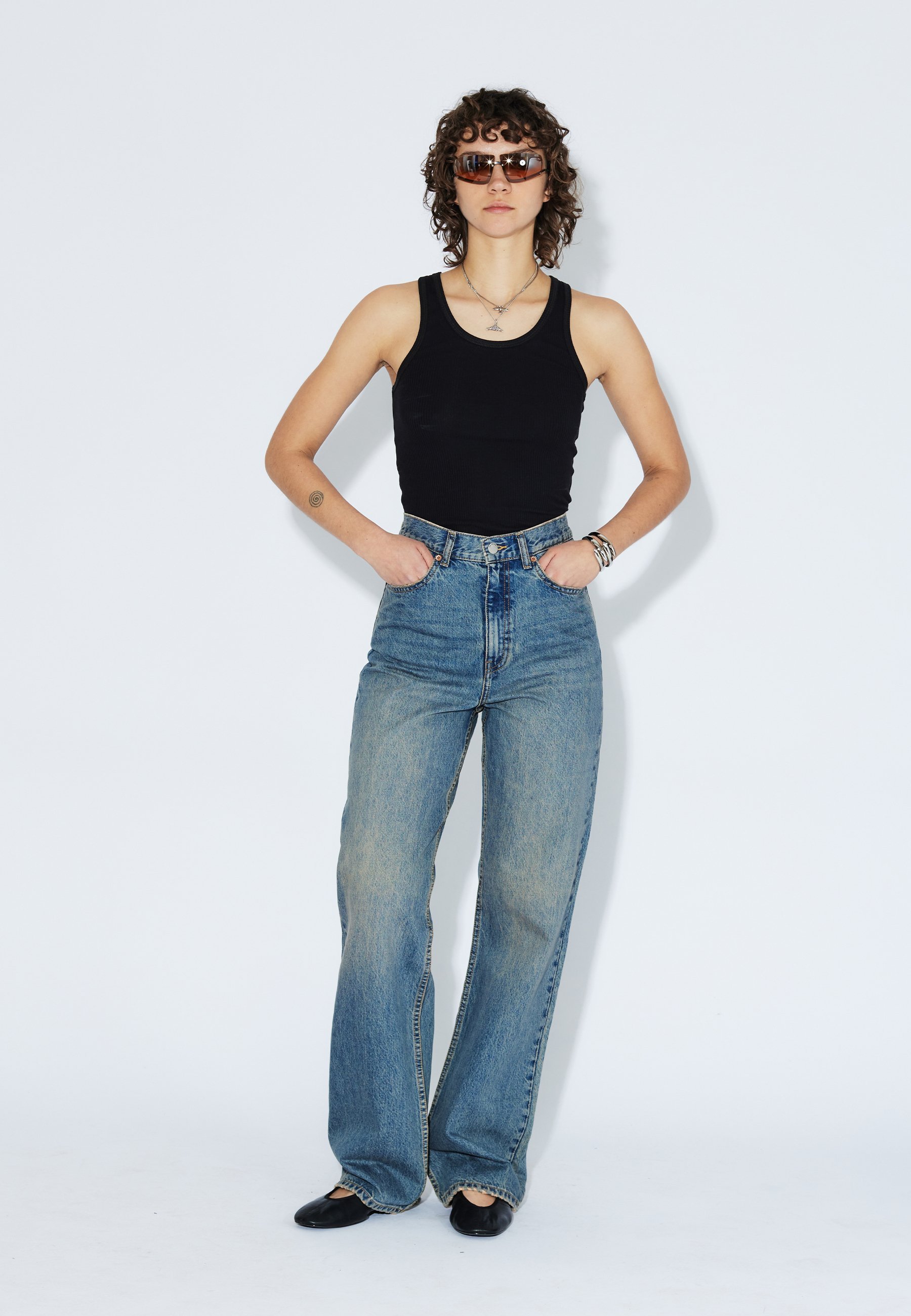 Dr.Denim ECHO - Rechte jeans - Stray Sky Peach