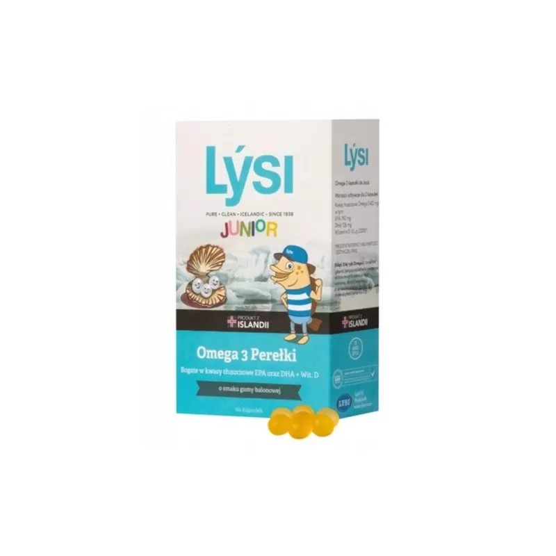 Lysi Junior Omega 3 gyöngyök