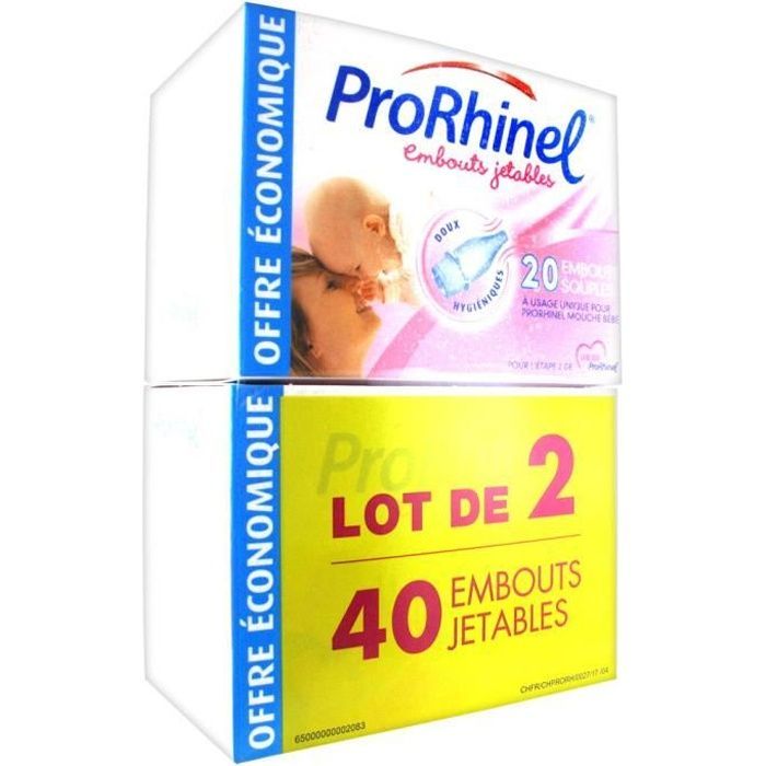 ProRhinel Disposable Soft Mouthpieces Pack of 2 x 20 units