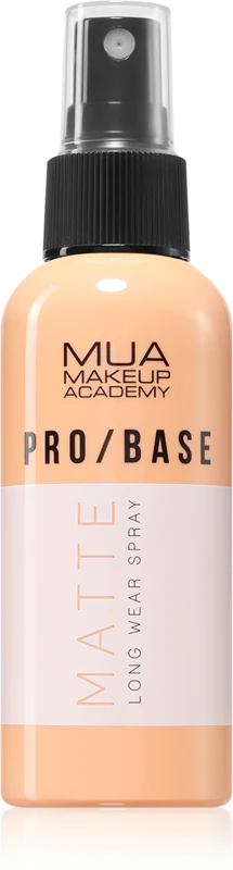 MUA Makeup Academy PRO/BASE Mattierendes Haarspray mit Glanz und Fixierung