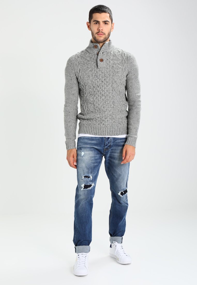 Pier One trui - gemêleerd grijs