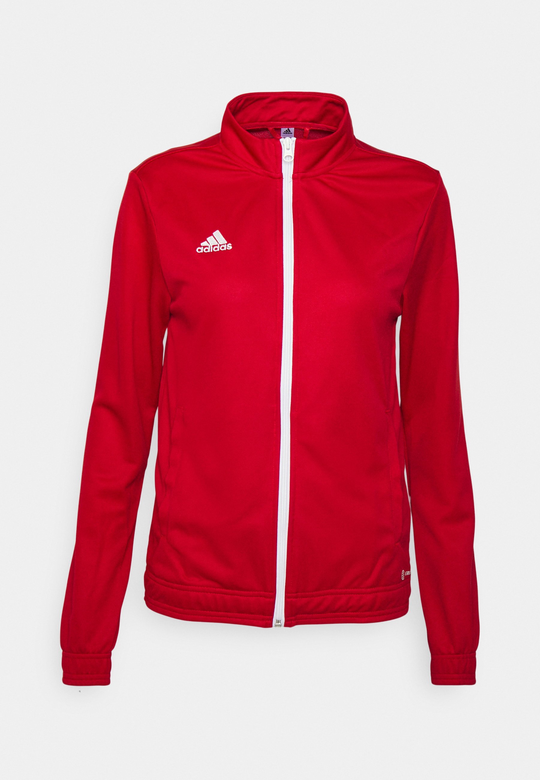 adidas Performance ENTRADA22 TRACK - Giacca da allenamento - rosso/bianco