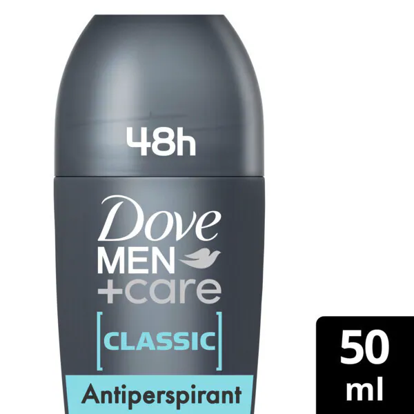 Desodorante antitranspirante roll-on Dove Men Classic 50ml