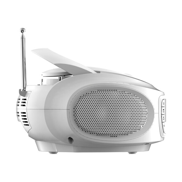 Φορητό CD Boombox CB-2, λευκό
